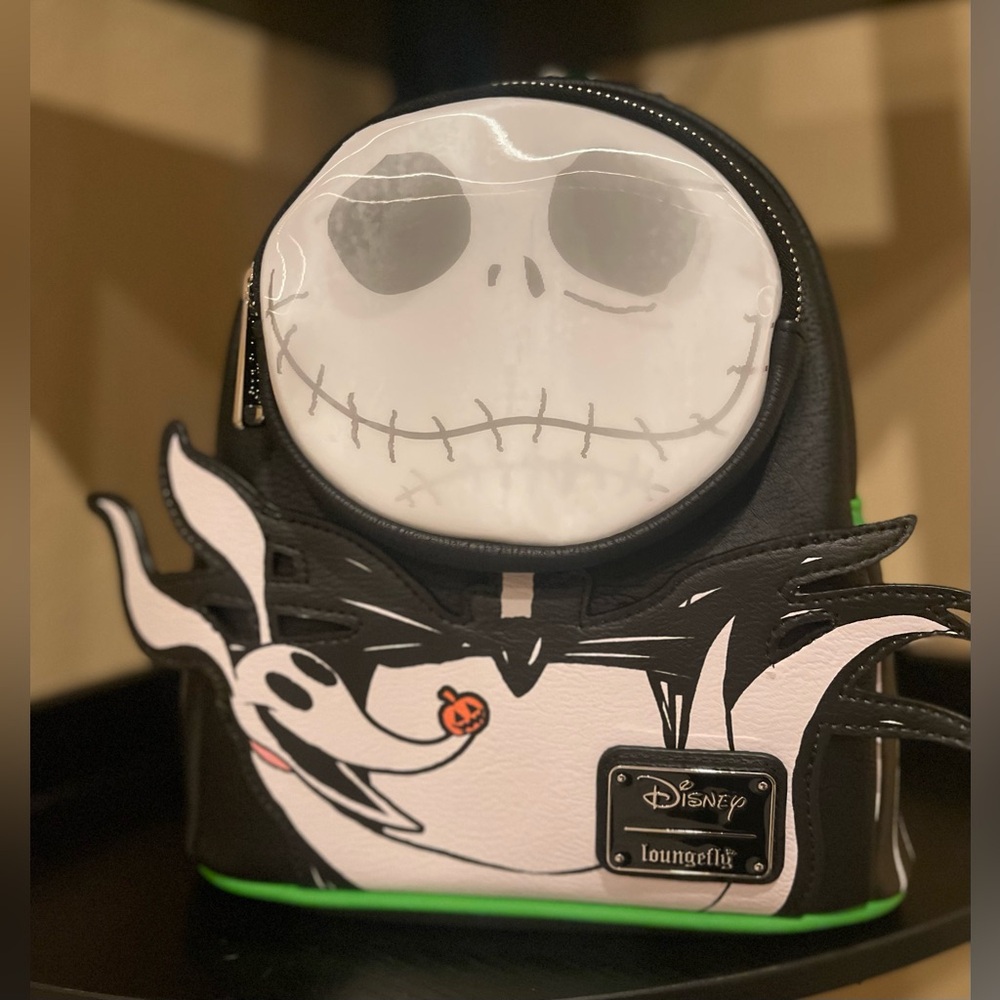 NWT Disney The Nightmare Before Christmas Jack Skellington Loungefly Backpack